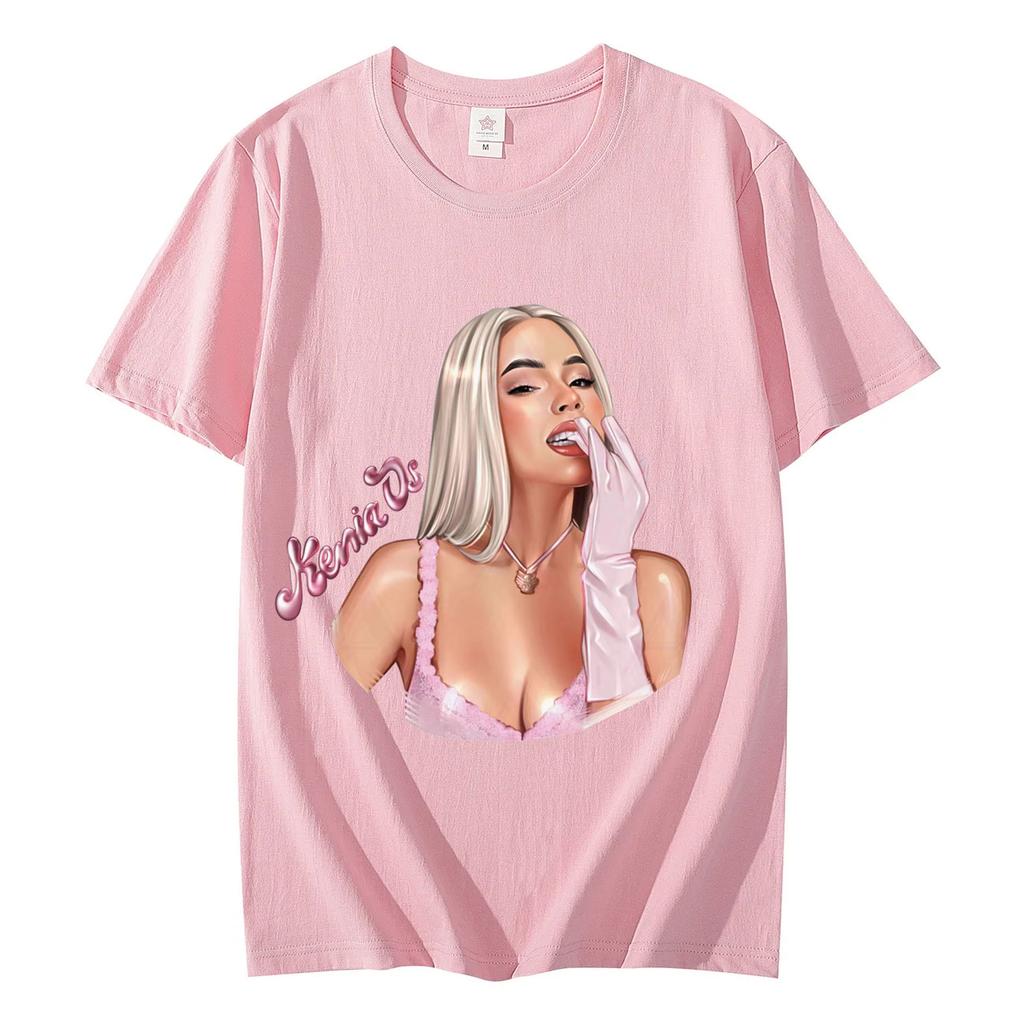 Singer Kenia Os Graphic T Shirts Fashion Aesthetics Short Sleeve Tshirt Mens Womens 100cotton Oversized Tshirts Streetwear