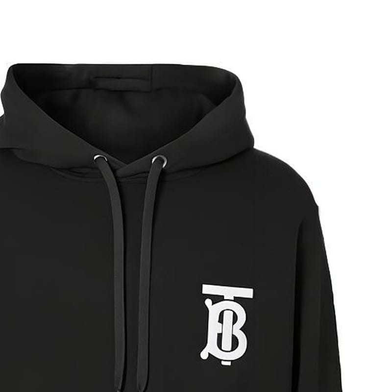 Sweat à capuche à motif monogramme de la saison précédente 80246041