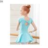 DX-Dance Kostüm Kinderkostüm Frühling Kurzarm Mädchen Schleife Ballettkleid Mädchen