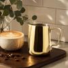 Coffee Frother Jug with Scale Stainless Steel Milk Frothing Pitcher, Professional Latte Art Cup Espresso Tool Measurement Scale, Dripless Spout