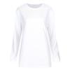Shop   Women Loose FiT Slub Round Long Sleeve T shirT Brown Dai Wsh 1009
