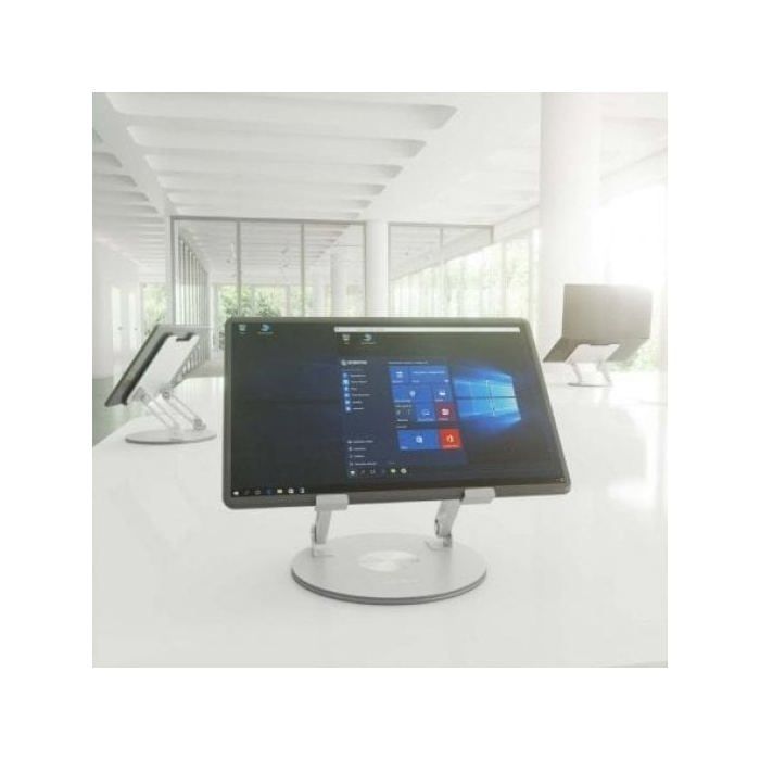 Soporte AISENS LPS4SL-341 Para Portátil/tablet 7-13? Aluminio Rotación 360° Plegable Plata