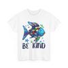 Be Kind Fish Rainbow T Shirt Books Reading Fans Bookish Teacher Cute