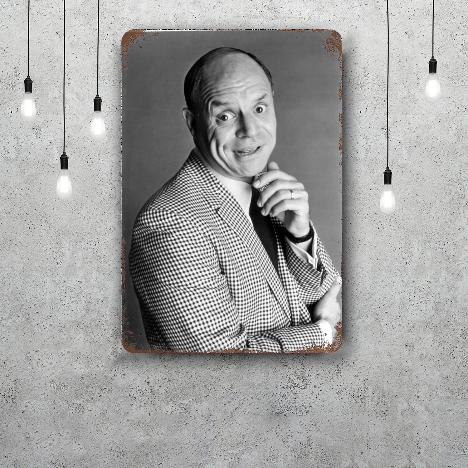

don rickles Decor Vintage Metal Signs Tin Signs Captain Poster Decor for Bar Pub Club Man Cave Wall Decoration 20x30cm（7.8x11.8inch）