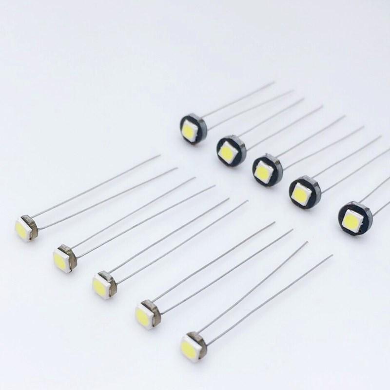 10PCS T1 T3 T4.2 T4.7 T5 Car Bulb LED Lights12V 1SMD Instrument Cluster Lamp Indicator Central Control CD Air Conditioning Lamp