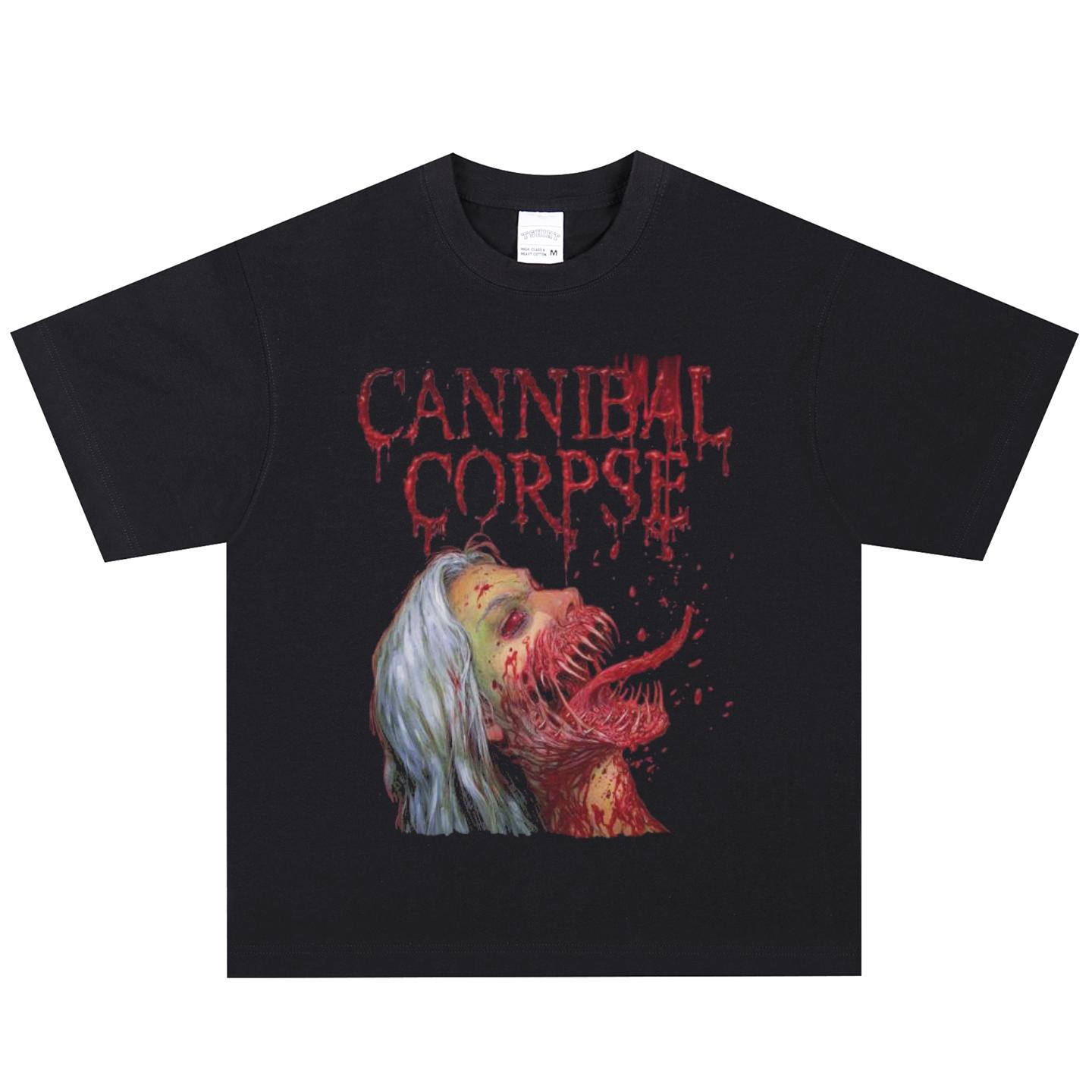 Cannibal Corpse T-Shirt, Soft Fabric Casual Daily Wear M