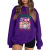 Women's Fashion Long-Sleeve Pullover Sweatshirt With Fun Movie-Themed Print