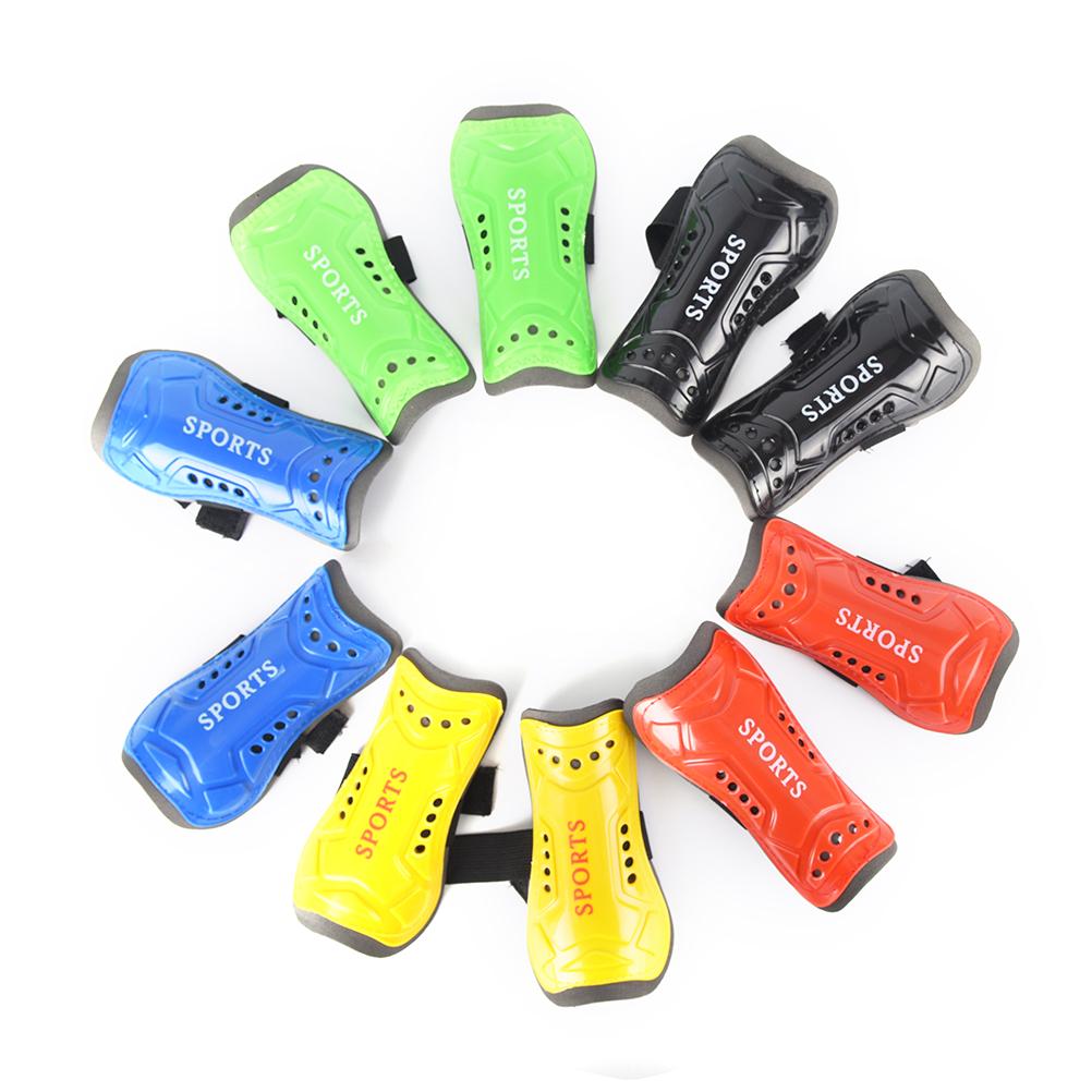 New-1Pair Kids Child Soft Football Shin Pads Soccer Guards Sports Leg Skin Guard Protector 1