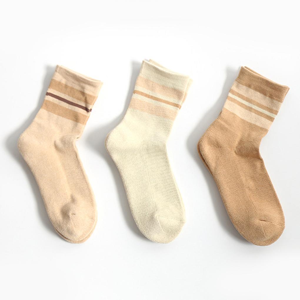 1 Pair Woman Winter Sock Breathable Socks Sweat-absorbent Cotton Fashion Casual Hosiery Portable Soft Footwear Accessory