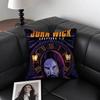 John Wick Pillow Case Square Pillow Bedroom Sofa Leisure Comfort Cushion Car Living Room Home Decoration