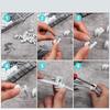 20pcs String Light Hooks Outdoor Screw Mount Clips For Patio Decor Wall Hangers Shelves Clips Wire Fixings Party Decoration