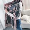 New Luxury Winter Cashmere Scarf Women Design Warm Pashmina Blanket Horse Scarves Female Shawl Wraps Thick Foulard Bufanda