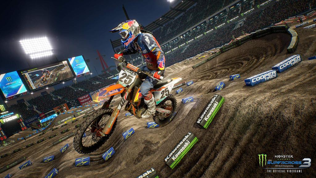 Monster Energy Supercross The Official Videogame 3 North PS4 (Import America) -
