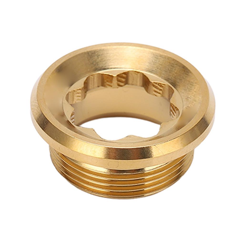 20mm Cycling Crank Cover Screw Aluminum Alloy M20 Cycling Cranket Crank Fixing for Road Mountain Cycle