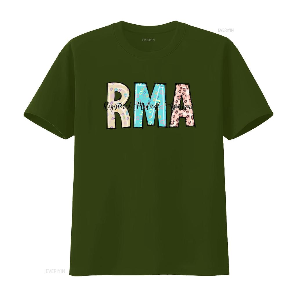 Registered Medical Assistant T Shirt Rma Vintage Comfortable Breathable Soft Streetwear Slightly Fashion Versatile