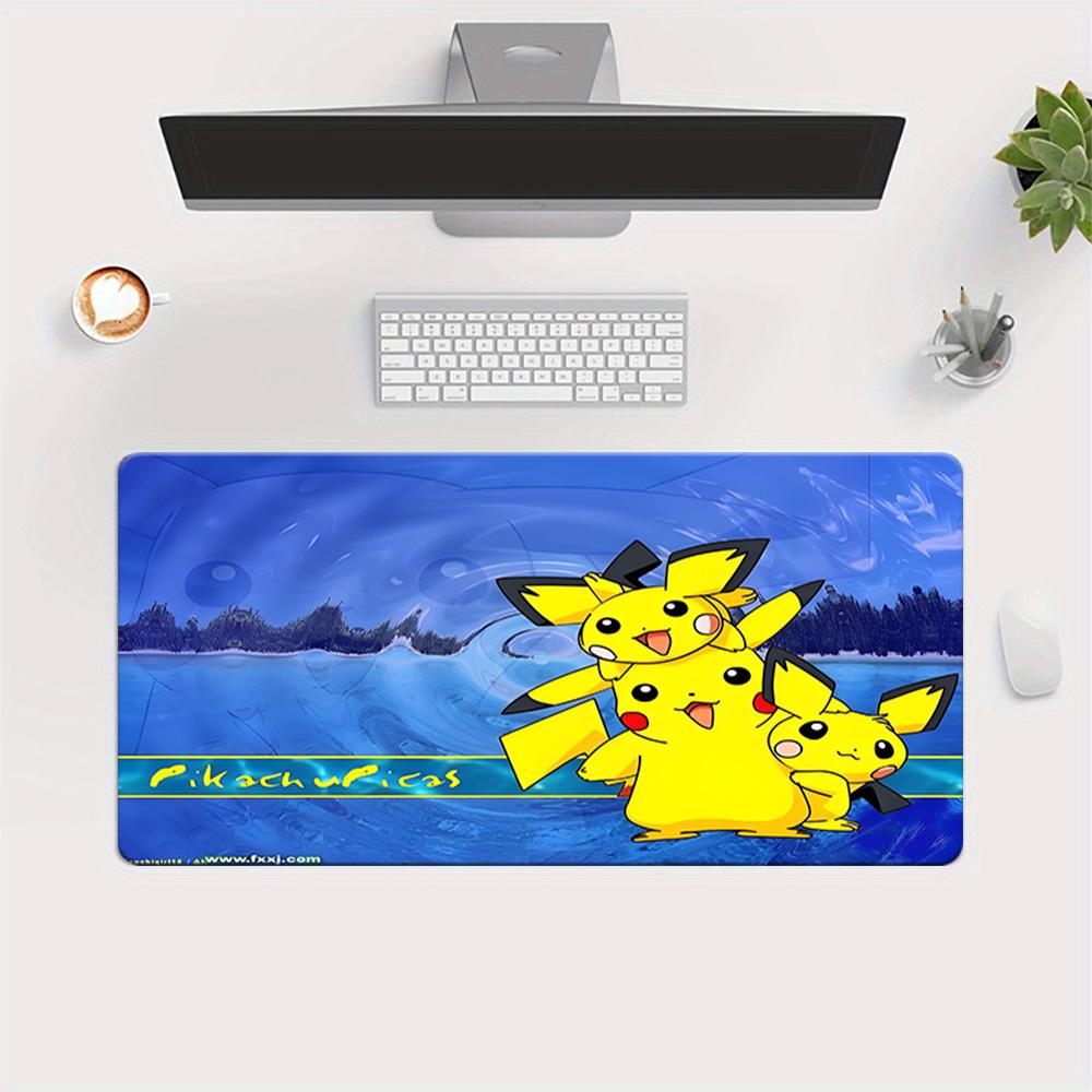 Pokemon Pikachu Pichu Brothers Ocean Scene Anime Extended Gaming Mouse Pad Large Desk Mat for PC Laptop