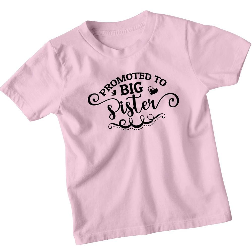 

Повышена до старшей сестры Футболка для девочек Семейная футболка для объявления о брате или сестре 4XL