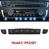 Dashboard Air Conditioning Ventilation Adjust CD Player Control AC Button Repair Kit For BMW F20 F21 F22 F30 F35 F34 F36