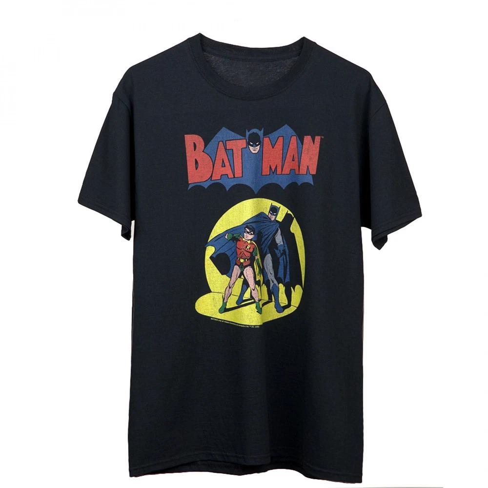 Comics Batunisex And Robin Retro Spotlight T Shirt Size S 4xl Gift For Friends S