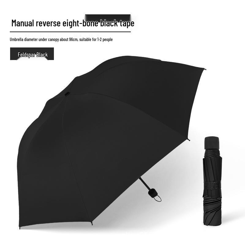 Women's UV-Protection Sun and Rain Mini Umbrella – Lightweight, Compact, Dual-Use Five-Fold Design