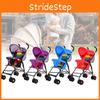 Stroller Kids Ultra Lightweight Foldable Convertible Seat One Rotation Button
