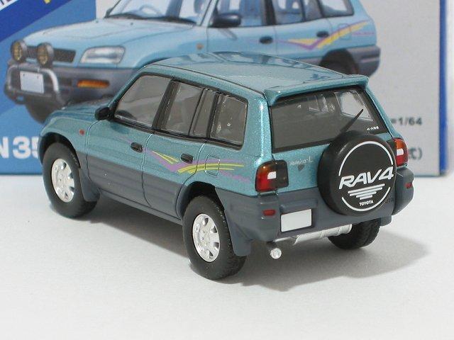 Tomica Toyota RAV4L V 1995 Model Limited Vintage Neo Tomytec (Light Blue/Gray) LV-N354b [1/64] [Time]
