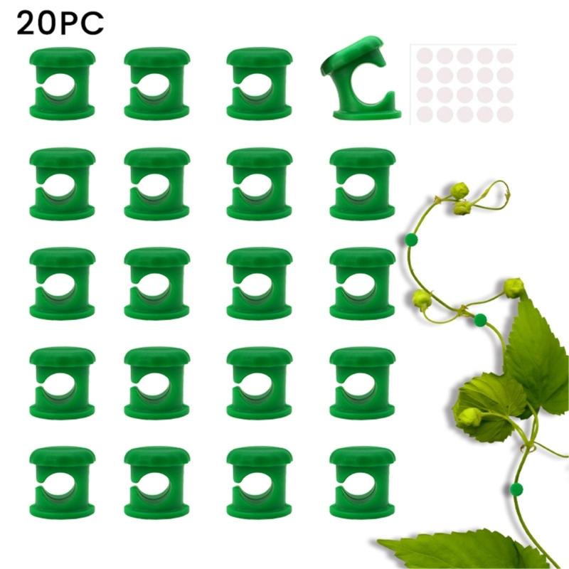 Multipurpose Plastic Plant Clips For Climbing Vine Secure Garden Wall Growth System Outdoor Indoor Gardening Accessories