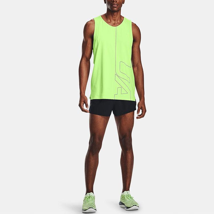 Under Armour Casual Running Sports Breathable Shorts Men bottoms Black 1361491-001