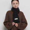 Unisex Day Classic Ribbed Scarf Charcoal