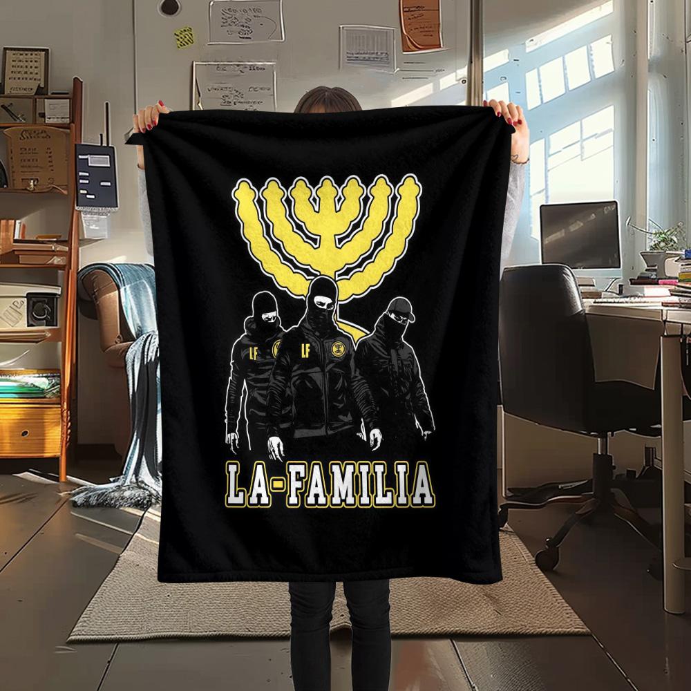 Beitar Jerusalem Flannel Blanket, High quality Comfortable for All Seasons, Home Decor, Warmth and Comfort