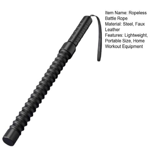 1/2Pcs Ropeless Battle Rope Muscle Arm Rope Lightweight Portable Workout Strength Training Non-slip Beginner