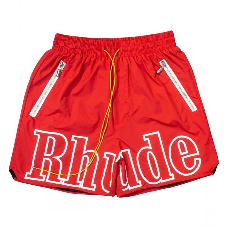 Mens Hip Hop Drawstring Shorts With Reflective 3M Letter Print Loose Fit Streetwear Cargo Jogger Pants