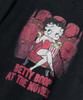 CNVS Betty Boop Cinema Oversized Short Sleeve T-Shirt_Charcoal