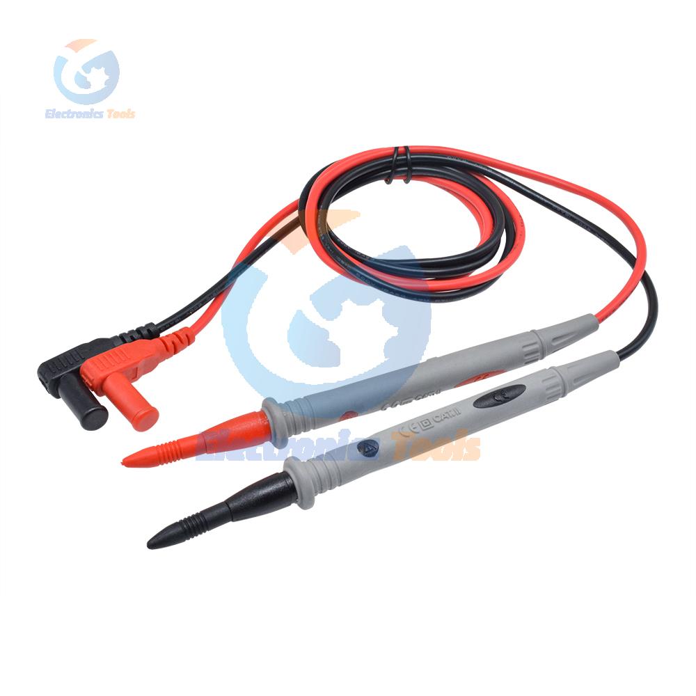 Digital Multimeter 1000V 20A 10A Probe Test Leads Pin Needle Super Tip Multi Meter Tester Lead Probe Wire Pen Cable
