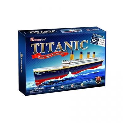 Titanic, 113-Piece 3D Jigsaw Puzzle Made by CubicFin 3D Puzzle by CubicFun [Parallel Import]