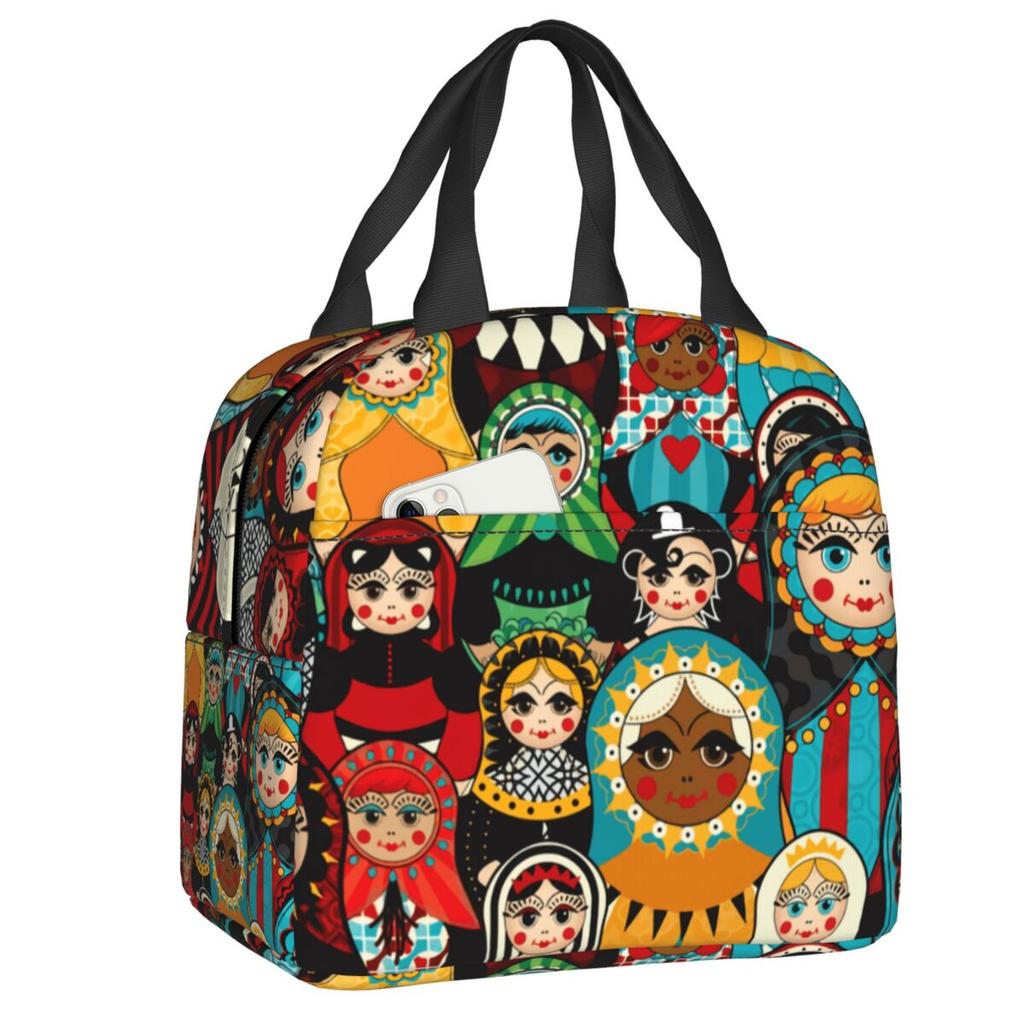 Borse Termiche Personalizzate 663 per Scuola Ufficio Anti-perdita Termiche Cooler Bento Box Donna Bambini