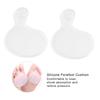 2pcs Unisex Silicone Forefoot Relieve Pain Correction Shock Absorption Insoles Cushion S