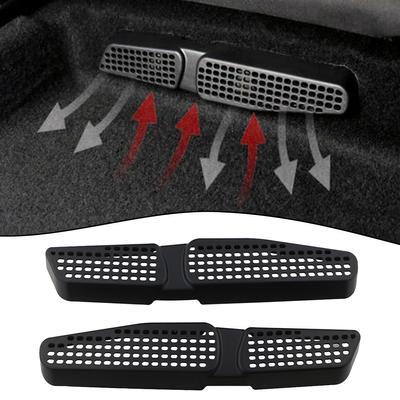Car Interior Accessory Car AC Vent Cover Black Plastic Material Brand New Condition Easy Installation High Reliability