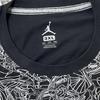Jordan Laser Gradient Graphic Sports T-Shirt Men Tops Black 677939-010