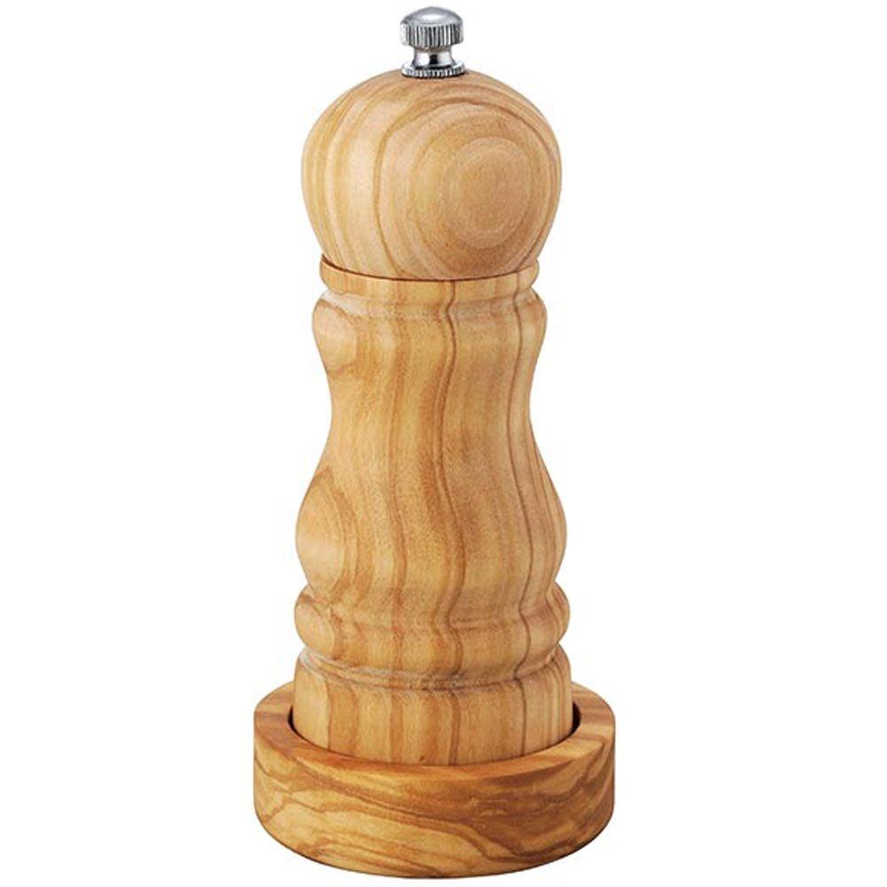 

Sato Metal Kogyo SALUS Olive Pepper Mill Wooden коричневий