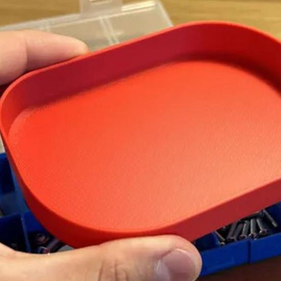 1/3Pcs Funnel Sorting Tray Stackable Small Parts Screws Nuts Bolts Washers Nails Building Bricks Easy Sorter Tray Garage Workshop Organization Tools