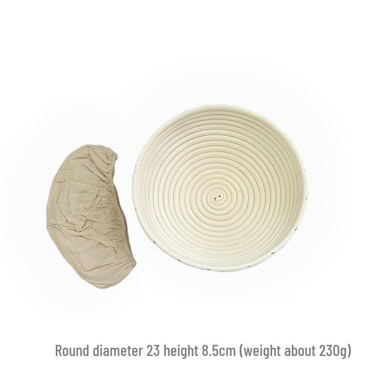 Rustikaler Gärkorb für Brot im europäischen Stil - Vietnamesische Rattan-Geflecht-Back- und Aufbewahrungswerkzeuge