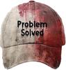 2025 New 3D Print Halloween Baseball Cap, 100% Cotton Sun Hat for Outdoor Sports Men Women