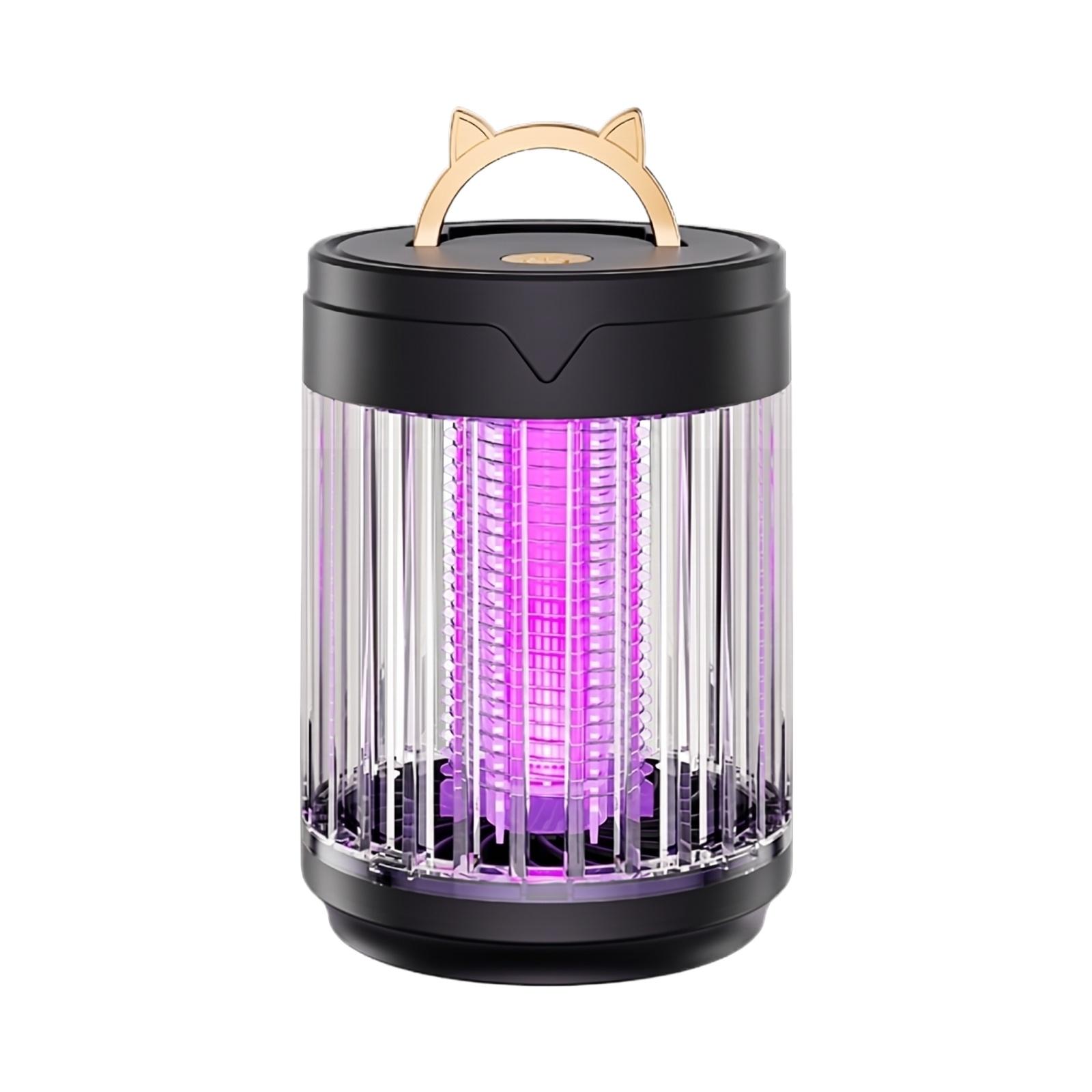 

Electric Mosquito Killer Lamp Indoor Outdoor Insect Trap Multifunctional Camping Lantern with Protective Grid and Handle One Size
