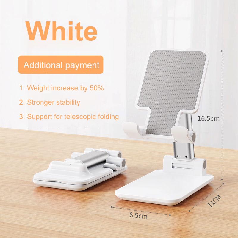 1PC Cell Phone Stand Phone Holder For Desk Bed Kitchen Adjustable Cell Phone Stand Dock Compatible With Android/iPhone/ipad