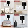1PC Phone Shelf Self-Adhesive Cell Phone Remote Control Storage Shelf Wall Bedside Adhesive Shelf Bathroom Accessories