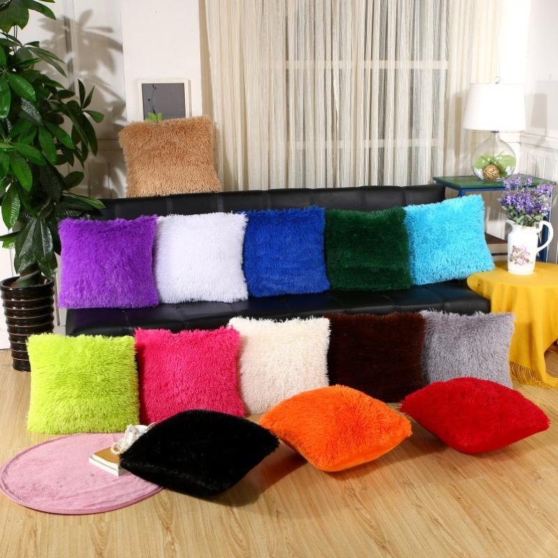 Korean Plush Pillowcase Crystal Long Plush Sea Lion Pillow