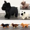 Bulldogs And Dachshunds Plush Dog Toy With Pp Cotton Filling For Kids And Collectors