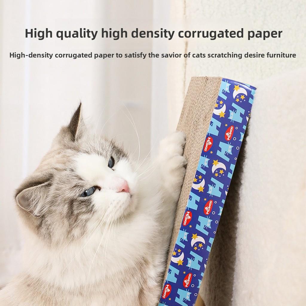 Cat Scratching Board High Density Corrugated With Catnip For Cats And Pet Play