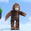 Cute Little Monkey Plush Toy Pendant Long Arm Gorilla Cloth Doll Single Shoulder Backpack Hanging Decoration, Keychain